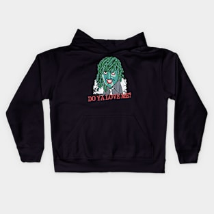 OLD GREGG - DO YA LOVE ME? Kids Hoodie